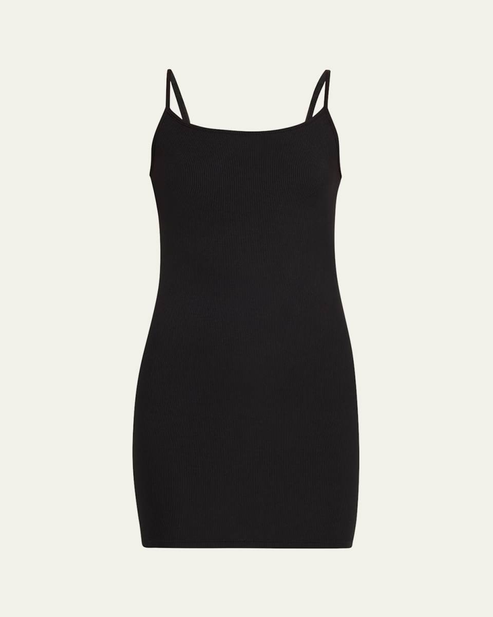 SKIMS Body Shaping Lounge Rib Mini Slip Dress